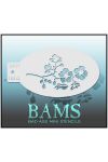 Bad Ass Mini Stencil BAMS Bloemen / Flowers 42966