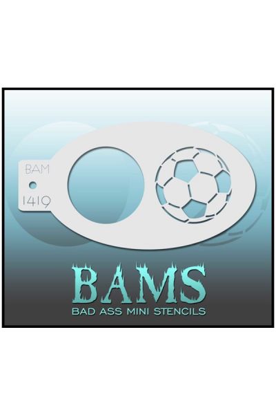 Bad Ass Mini Stencil BAMS Voetbal / Football 42965