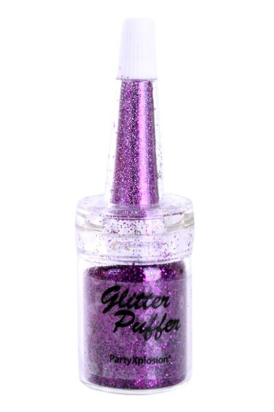 PartyXplosion Glitter Puffer Purple 43596=UDH