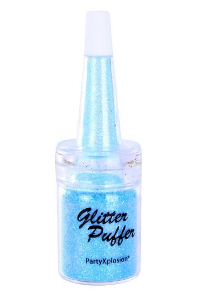 PartyXplosion Glitter Puffer 5ml Rainbow Blue art.nr.43598