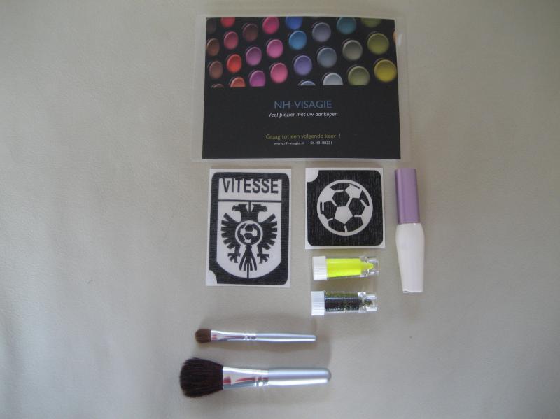 Glittertattoo set Vitesse